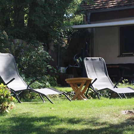 Ferienhaus Burgblick Münzenberg Buitenkant foto