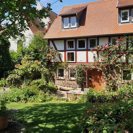 Ferienhaus Burgblick Münzenberg Buitenkant foto