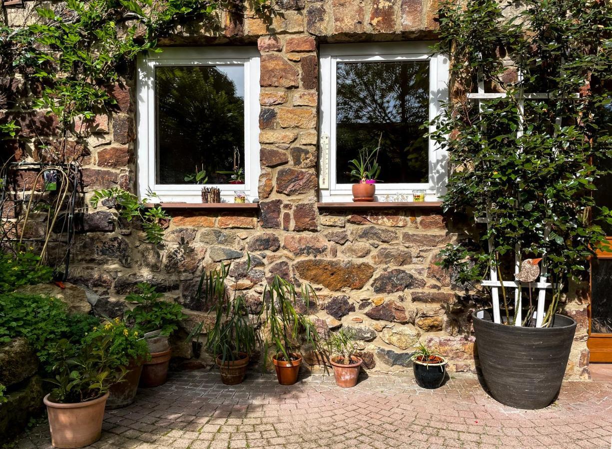 Ferienhaus Burgblick Münzenberg Buitenkant foto