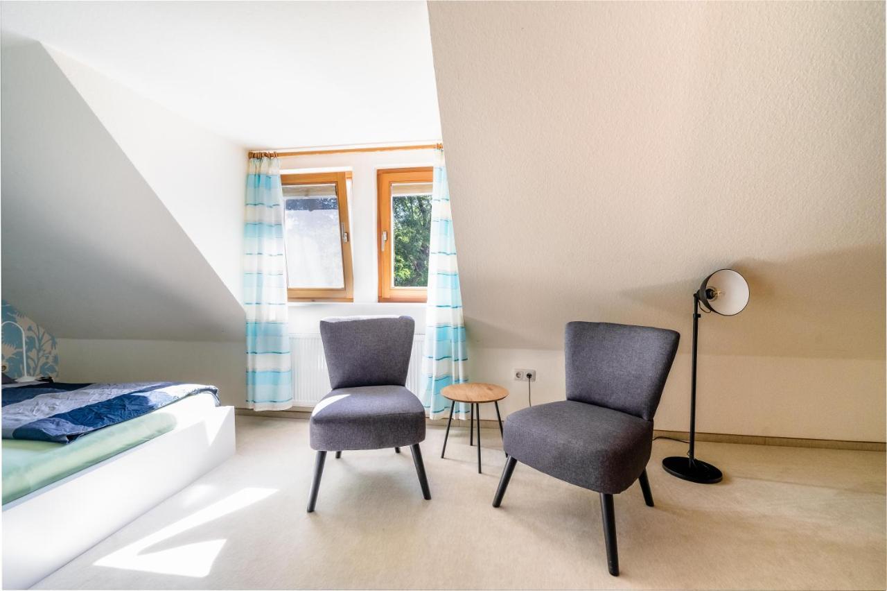 Ferienhaus Burgblick Münzenberg Buitenkant foto