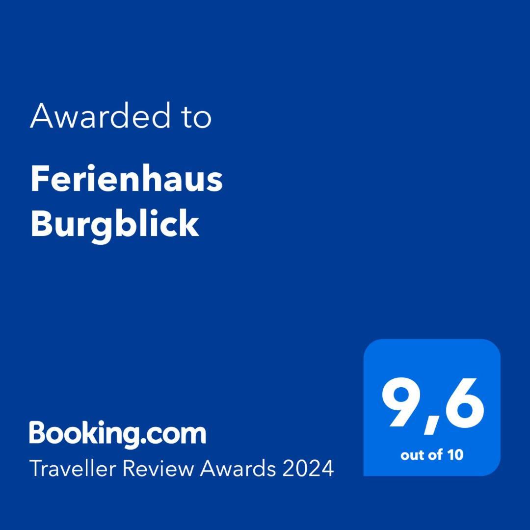 Ferienhaus Burgblick Münzenberg Buitenkant foto